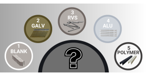 Materiaalkeuzegids voor bevestigingsmateriaal