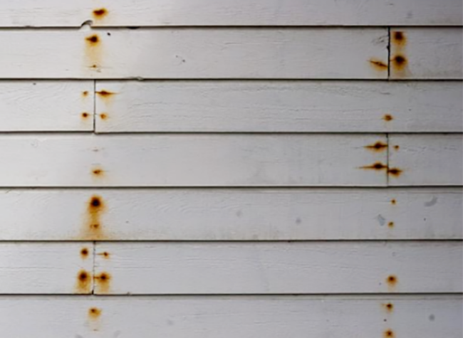 rust spots