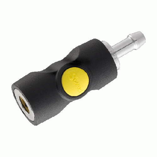 ASI06 one push safety coupler Hose Stem 08 mm