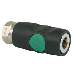 EURO one push safety coupler 1/4