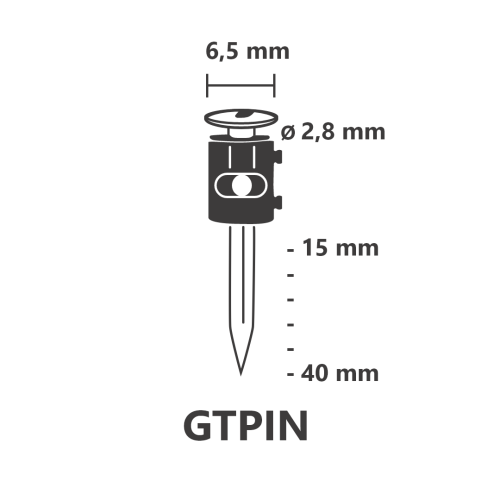 GTPIN Concrete Nail, different lengths