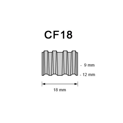Golfkram CF18, diverse lengtes Golfkram CF18, diverse lengtes