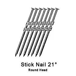Ringed strip nail ø 2.80mm GALV 65 mm Ringed strip nail ø 2.80mm GALV 65 mm