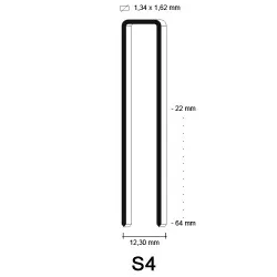 S4 Staple, different lengths S4 Staple, different lengths